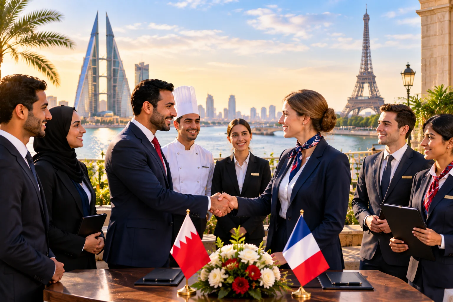 Elite Hospitality: Bahrain and France Forge Alliance to Train Next-Gen Tourism Executives