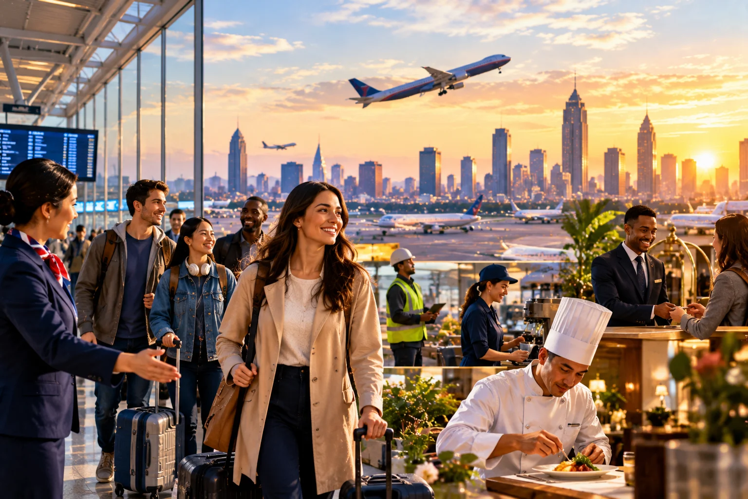 The Hidden Million-Job Boom: How Inbound Flight Surges are Quietly Transforming the US Economy